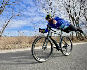 Into Somogy on back-road asphalt